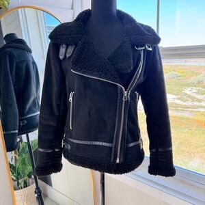 Zara size small. Oversized.